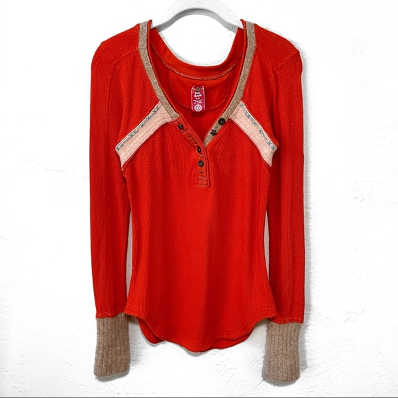 free people Nordic Nuzzle Lambswool Trim Thermal - M - Picture 13 of 13
